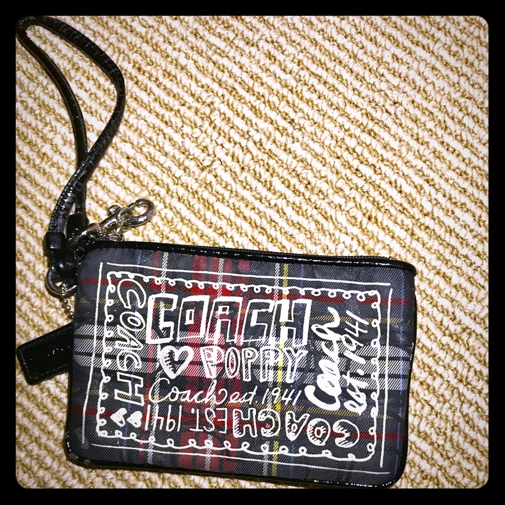 Coach Poppy Small Wristlet